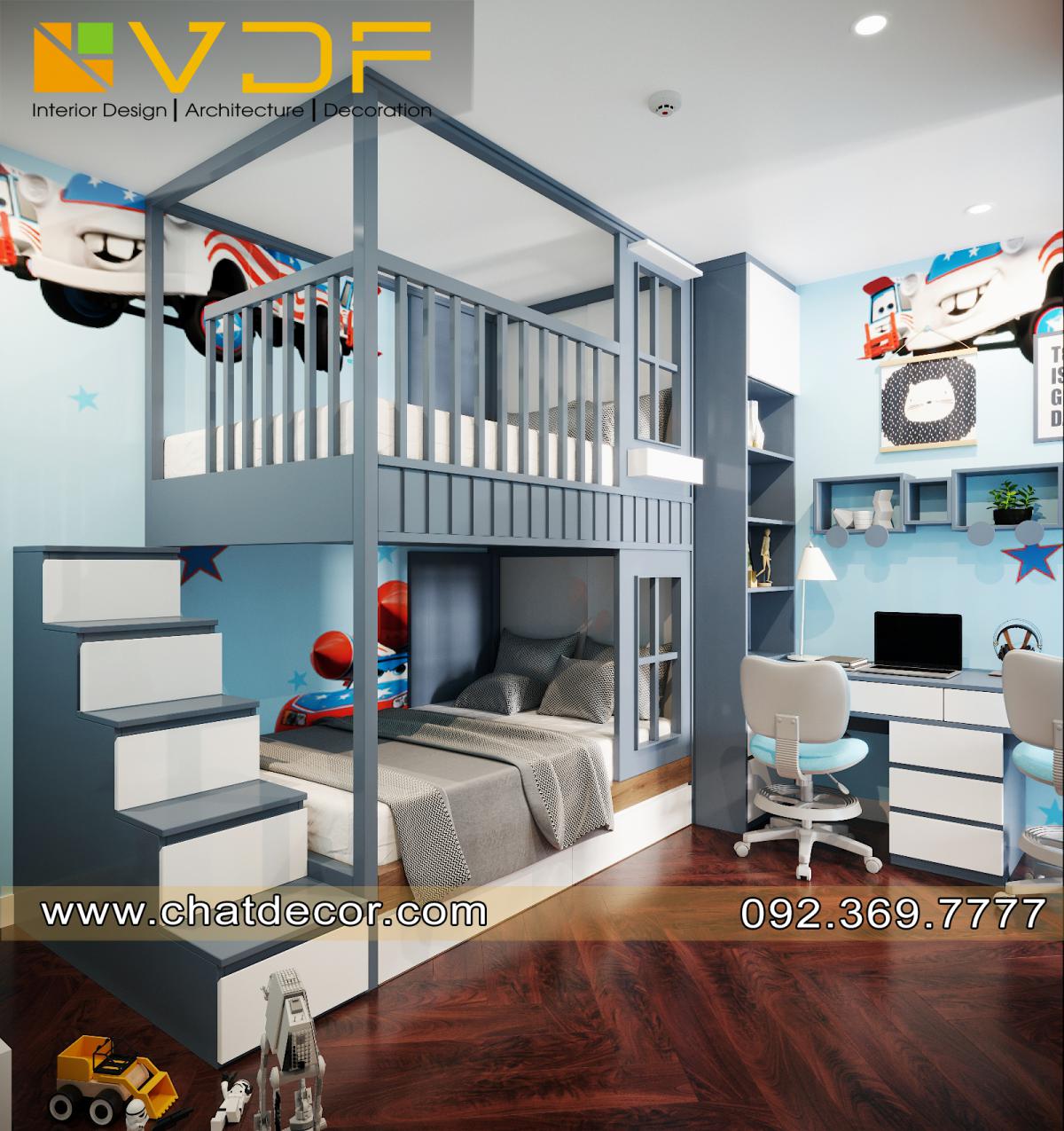  Thiết kế nội thất chung cư HH Linh Đàm 