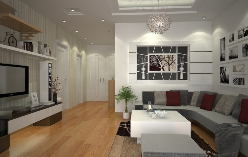  Thiết kế nội thất căn hộ chung cư EcoGreen City 100m2 - 2 phòng ngủ 
