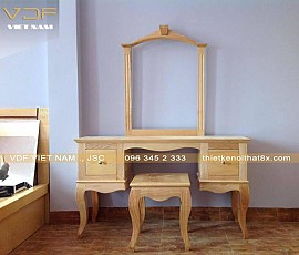 Bàn phấn gỗ sồi mỹ phong cách tân cổ điển BP-MHG110