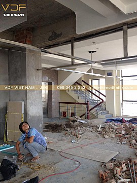 thi công vp- Cp Trang Sức Vàng Quốc Tế Ig Thái Nguyên