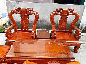 Bộ ghế Xoan ta cột 10 - Rẻ đẹp và chất lượng