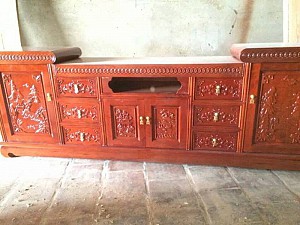 KỆ TIVI GỖ VENNER XOAN ĐÀO 2M, 2M2, 2M4