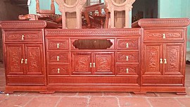 KỆ ĐỒNG TIỀN GỖ HƯƠNG VÂN 2M2, 2M4