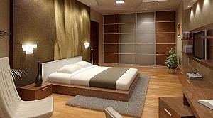 giường ngủ melamine vân gỗ mã GN-MHG007