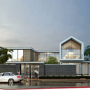 Thiết Kế Biệt Thự 210m2 - 2 Tầng Nam Định