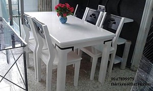 Bàn ăn theo thiết kế mã BA-MHG011
