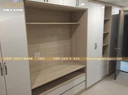 Thiết kế thi công chung cư nhà Anh Huy - Golden