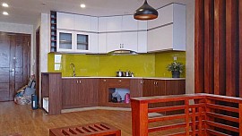 Tủ bếp gỗ MFC an cường TB-MHG107