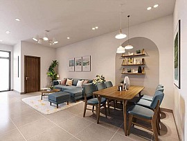 Thiết kế nội thất nhà phố Cầu giấy