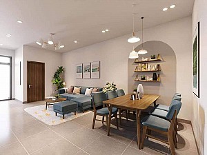 Thiết kế nội thất nhà phố Cầu giấy