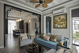 Thiết kế nội thất biệt thự liền kề anh Dương