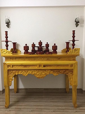 án gian gỗ mít mã AG-MHG010