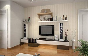 Thiết kế nội thất căn hộ chung cư EcoGreen City 100m2 - 2 phòng ngủ