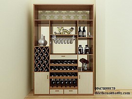 Tủ rượu trang trí phòng khách tr-mhg030