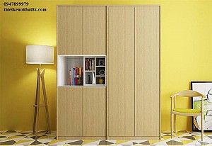 Tủ quần áo gỗ melamine an cường TA-MHG067