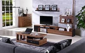 Bàn trà gỗ công nghiệp phủ melamine BT-MHG018