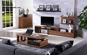 Bàn trà gỗ công nghiệp phủ melamine BT-MHG018