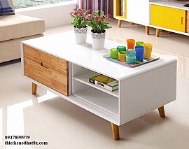 Bàn trà phòng khách thiết kế trẻ trung BT-MHG012