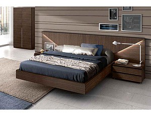 Giường ngủ gỗ công nghiệp thiết kế hiện đại mã GN-MHG016