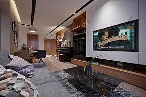 Thiết kế nội thất chung cư Goldmark City-chị Hòa