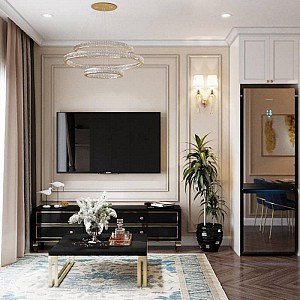 Thiết Kế Căn Hộ Chung Cư 8A - Vinhomes Smart City Hà Nội