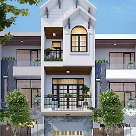 Thiết Kế Nhà Phố 400m2 - 3 Tầng Nam Định