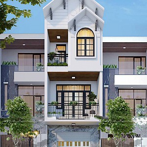 Thiết Kế Nhà Phố 400m2 - 3 Tầng Nam Định