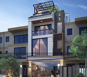 Thiết Kế Nhà Liền Kề 100m2 - Thường Tín Hà Nội