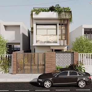 Thiết Kế Biệt Thự 270m2 - Gamuda