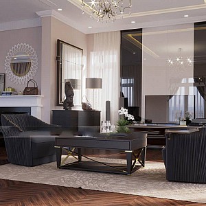 Thiết Kế Nhà Biệt Thự 400m2 - Hòa Bình