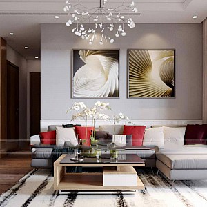 Thiết Kế Căn Hộ Chung Cư 72m2 - CT1 Mỹ Đình Plaza Hà Nội