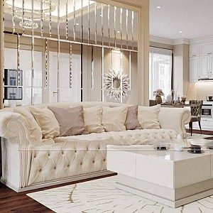 Thiết Kế Căn Hộ Chung Cư 146m2 - The Pride Hà Nội