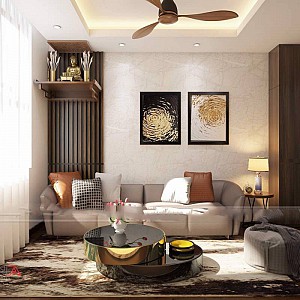 Thiết Kế Căn Hộ Chung Cư 80m2 - Tòa C Eco City Hà Nội