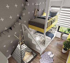 Thiết Kế Căn Hộ Chung Cư 80m2 - Season Avenue Hà Nội