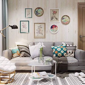 Thiết Kế Căn Hộ Chung Cư 84m2 - R2 Five Star Kim Giang