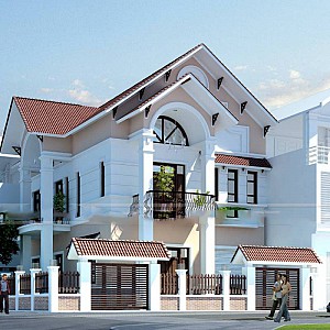 Thiết Kế Biệt Thự Tổng 366m2 - 3 Tầng Hà Nam