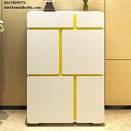 Tủ giầy gỗ công nghiệp được thiết kế trẻ trung TG-MHG046