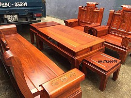 Bộ phòng khách gỗ sồi tay hộp SF-MHG107