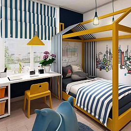 Thiết Kế Căn Hộ Chung Cư 83m2 - The One Residence Gamuda Gardens