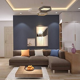 Thiết Kế Phòng Khách Phòng Bếp HH1C Linh Đàm