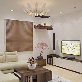 Thiết Kế Phòng Khách Rice City - Linh Đàm