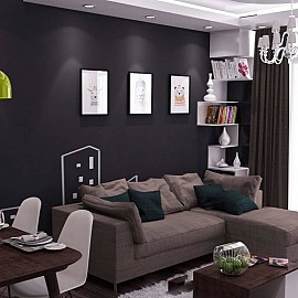 Thiết Kế Căn Hộ Chung Cư 82m2 - HH3A Linh Đàm