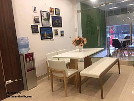 Bàn ăn gỗ tự nhiên hiện đại lạ mắt mã BA-MHG009