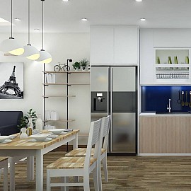 Thiết Kế Căn Hộ Chung Cư 69,34m2 V3 Home City