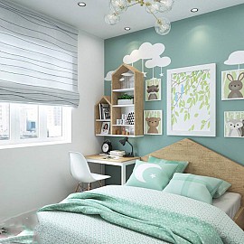 Thiết Kế Căn Hộ Chung Cư 70m2 - Tòa Gemek Tower