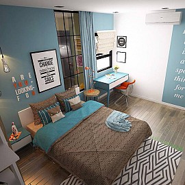 Thiết Kế Phòng Ngủ Master Căn 06 - V3 Home City