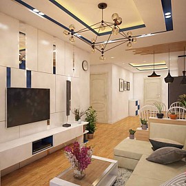 Thiết Kế Căn Hộ Chung Cư 67m2 - HH1C Linh Đàm